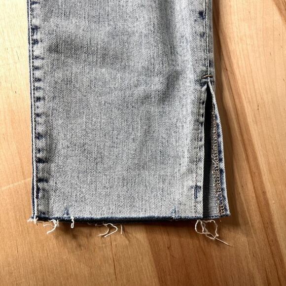 Old Navy O.G. Straight Leg Higher High-Rise Jeans Secret Smooth Pockets Size 12 - Picture 8 of 16